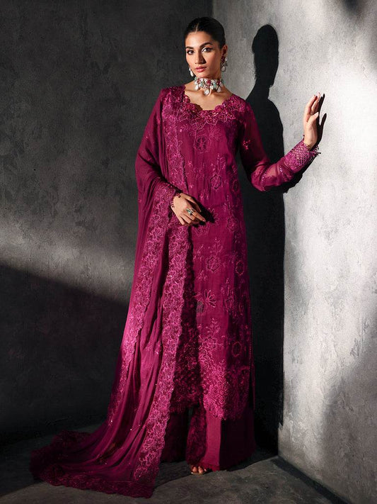 RAJBARI SAGE Formal Unstitched 4pcs - Jotey