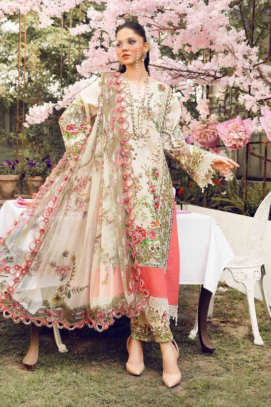 M. Prints By Maria B. Lawn Vol-26 Printed Unstitched 3pcs