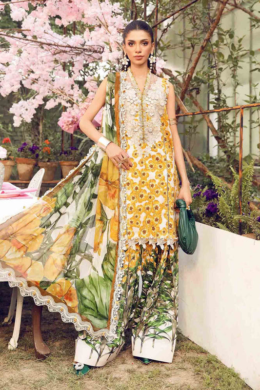 M. Prints By Maria B. Lawn Vol-26 Printed Unstitched 3pcs