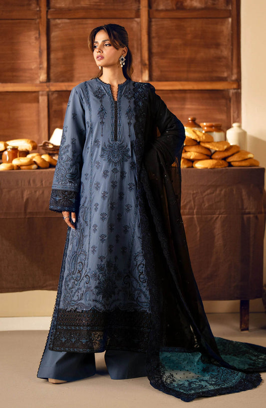 Maryum & Maria Eid Ul Azha Chapter One Luxury Lawn 3pcs - Jotey