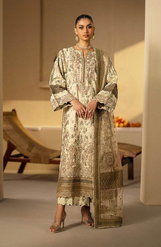 Maryum & Maria Eid Ul Azha Chapter One Luxury Lawn 3pcs - Jotey