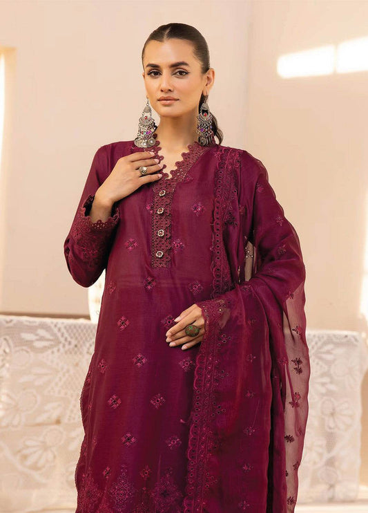 Mahees Florence Chikankari Lawn Unstitched 3pcs - Jotey