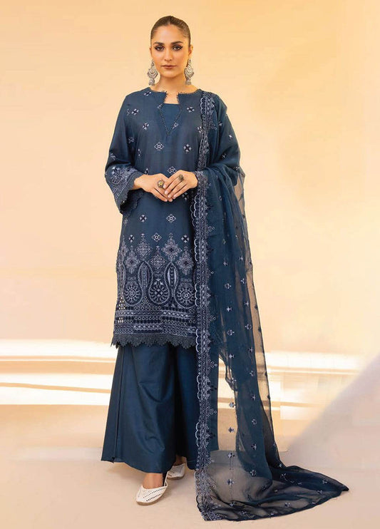 Mahees Florence Chikankari Lawn Unstitched 3pcs - Jotey