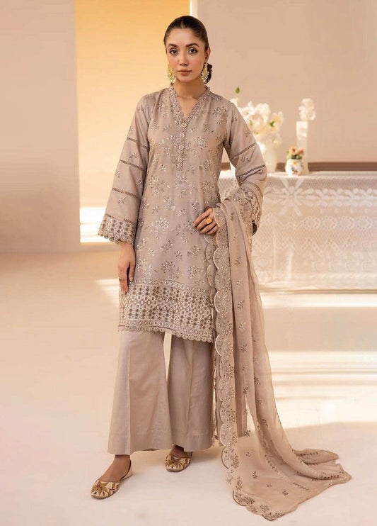 Mahees Florence Chikankari Lawn Unstitched 3pcs - Jotey