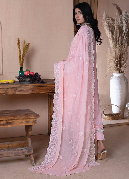 Manizay Manpasand Premium Embroidered Lawn 3pcs - Jotey