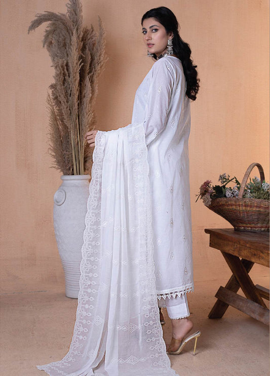 Manizay Manpasand Premium Embroidered Lawn 3pcs - Jotey