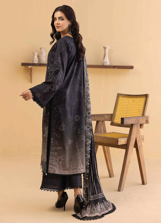 Millan Rut By Nur Embroidered Printed Unstitched Lawn 3pcs