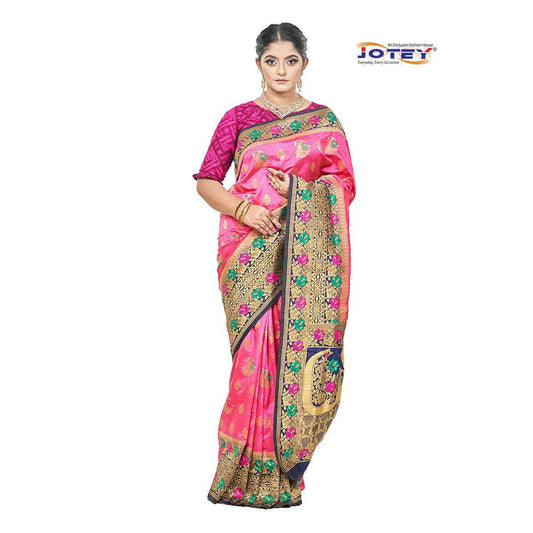 Minakari Katan Saree - Jotey