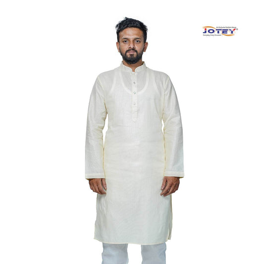 Pin Checks Cotton Panjabi - Jotey