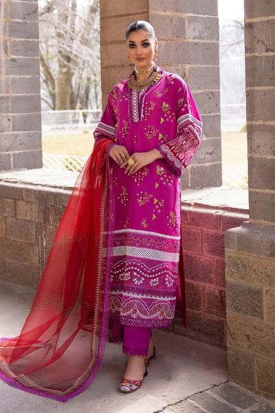 Husn E Jahan By Ittehad Embroidered Lawn 3pcs - Jotey