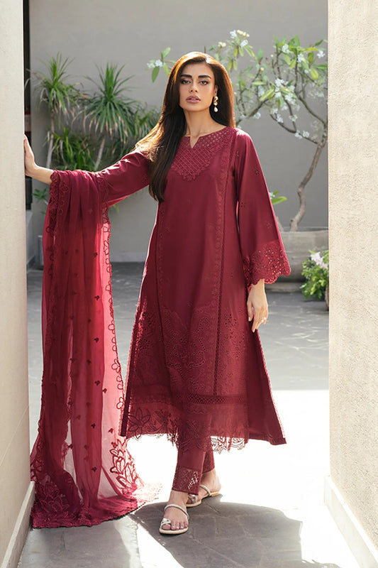 Azure Luxury Lawn'25 Unstitched Three Piece