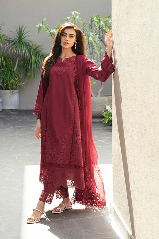 Azure Luxury Lawn'25 Unstitched Three Piece