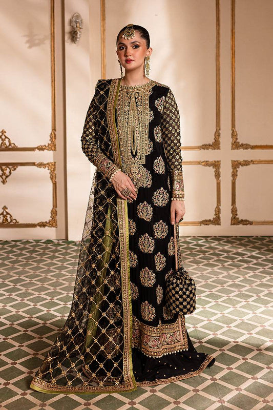 Naira Luxury Chiffon Unstitched 3pcs - Jotey