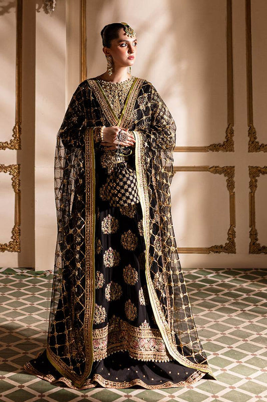 Naira Luxury Chiffon Unstitched 3pcs - Jotey