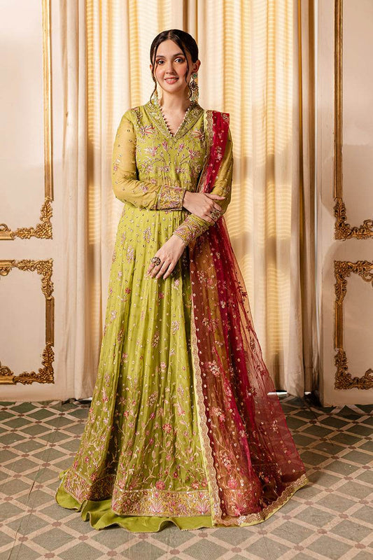 Naira Luxury Chiffon Unstitched 3pcs - Jotey