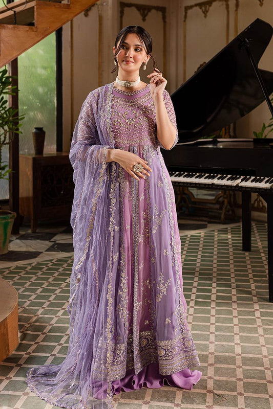 Naira Luxury Chiffon Unstitched 3pcs - Jotey