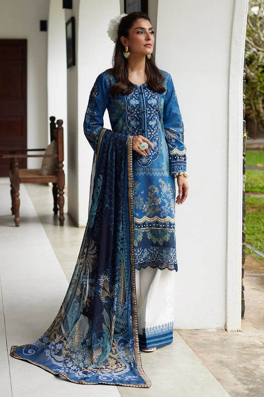 Gulaal Saffira Lawn Vol-01 Unstitched 3pcs - Jotey