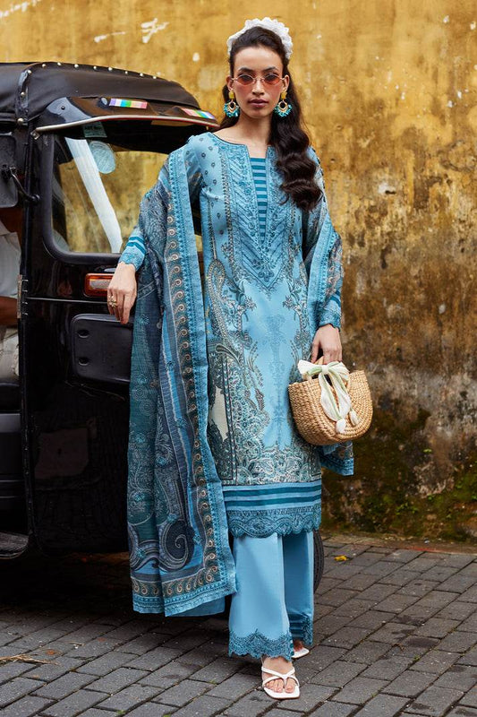 Gulaal Saffira Lawn Vol-01 Unstitched 3pcs - Jotey