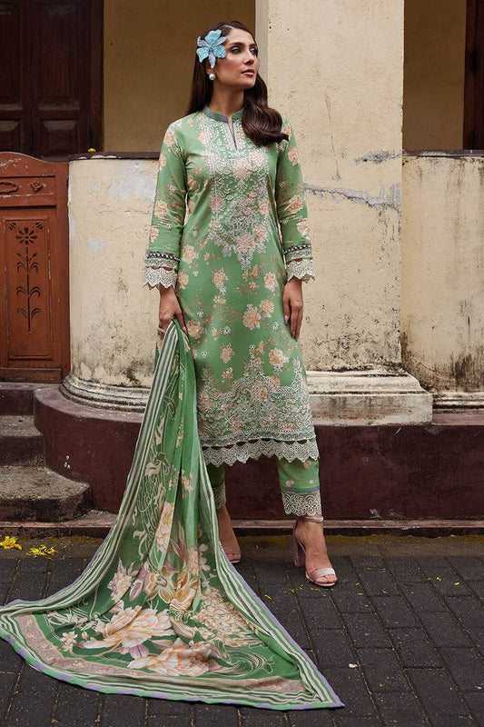 Gulaal Saffira Lawn Vol-01 Unstitched 3pcs - Jotey