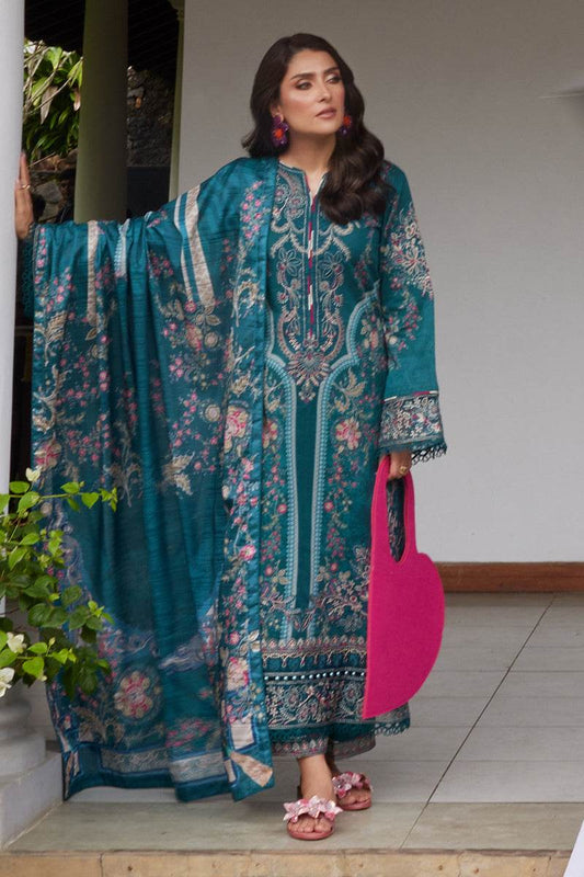 Gulaal Saffira Lawn Vol-01 Unstitched 3pcs - Jotey