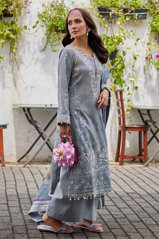 Gulaal Saffira Lawn Vol-01 Unstitched 3pcs - Jotey