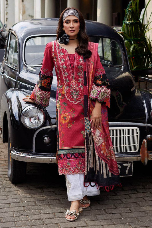 Gulaal Saffira Lawn Vol-01 Unstitched 3pcs - Jotey