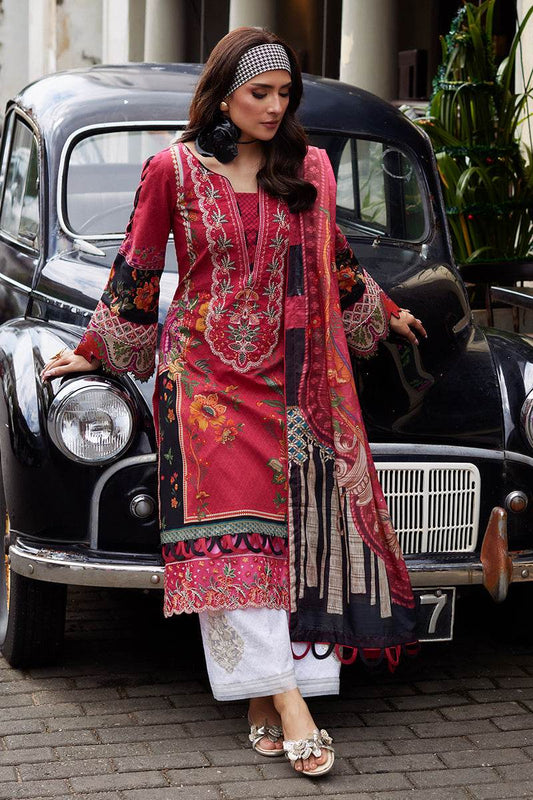 Gulaal Saffira Lawn Vol-01 Unstitched 3pcs - Jotey