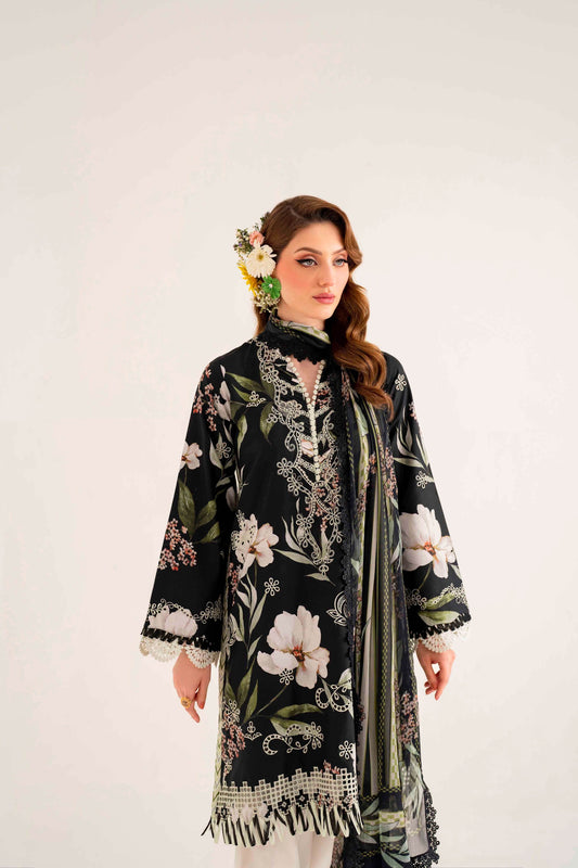 Lila By Sable V Digital Printed Lawn 3pc - Jotey