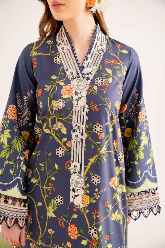 Lila By Sable V Digital Printed Lawn 3pc - Jotey