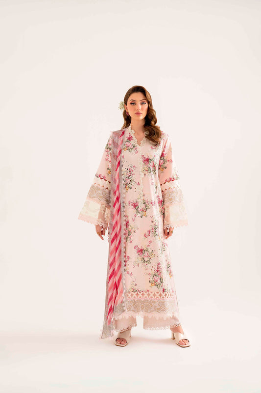 Lila By Sable V Digital Printed Lawn 3pc - Jotey