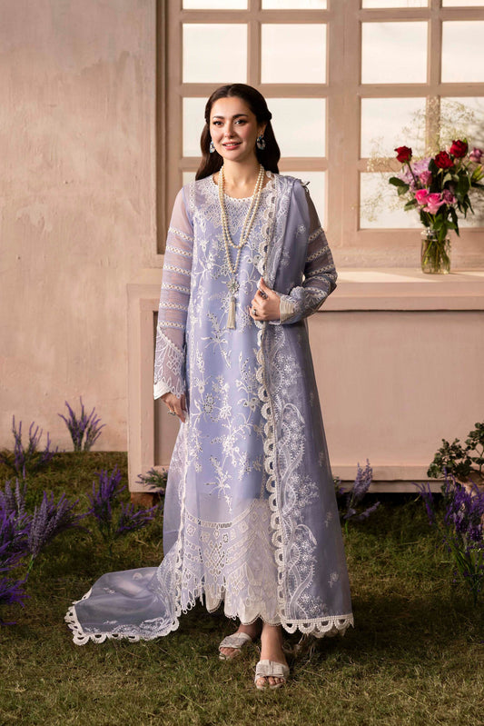 Sable V. Luxury Formal'25 Embroidered Unstitched 4pcs - Jotey