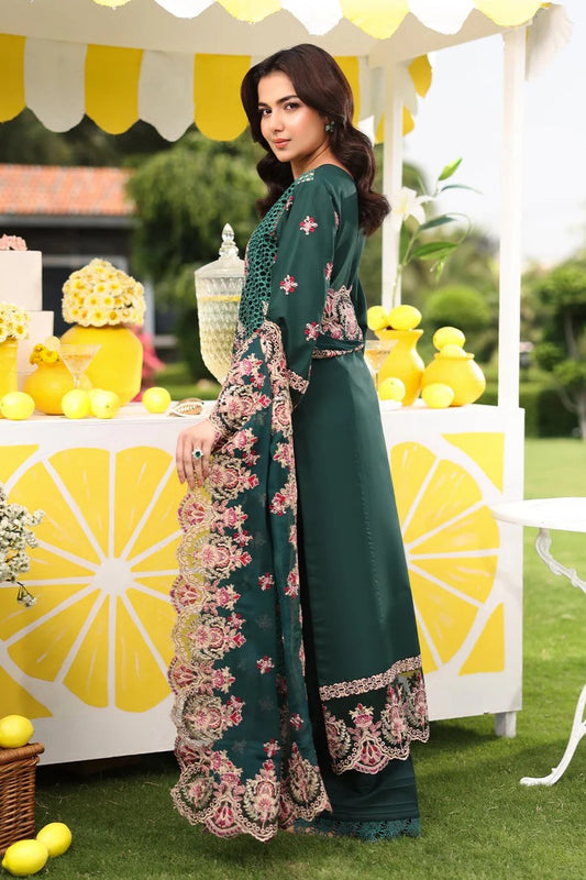 Hayam By Imrozia Embroidered Luxury Lawn Unstitched 3pcs