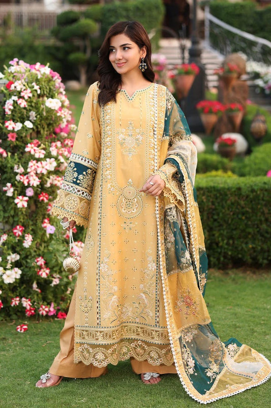 Hayam By Imrozia Embroidered Luxury Lawn Unstitched 3pcs