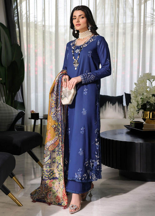 Sera by Sahne Embroidered Lawn 3pcs - Jotey