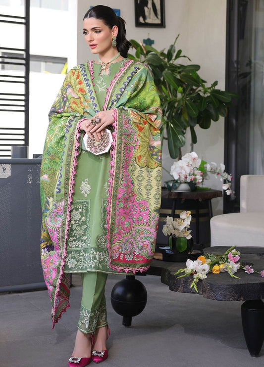 Sera by Sahne Embroidered Lawn 3pcs - Jotey