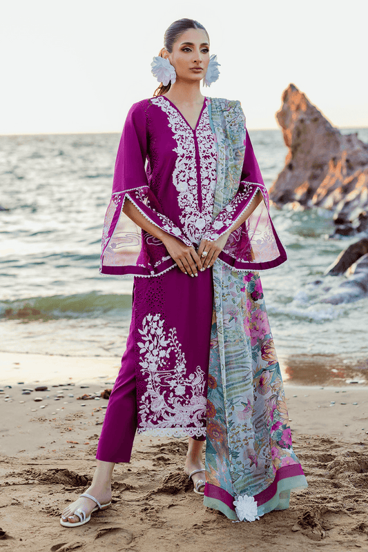 Khwaab By Sidra Fahad Luxury Embroidered 3pcs - Jotey