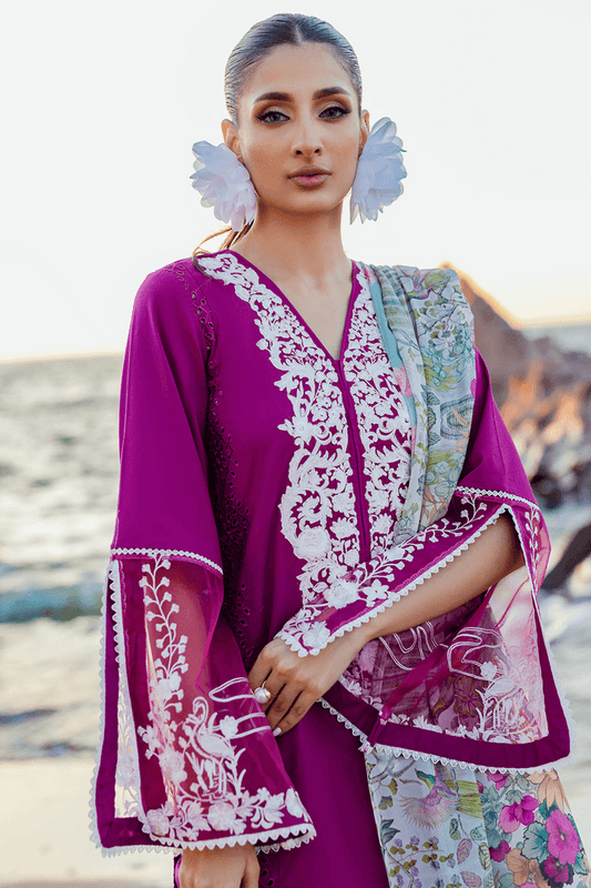 Khwaab By Sidra Fahad Luxury Embroidered 3pcs - Jotey