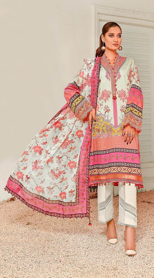 Viva Prints 23 by Anaya Unstitched Lawn 3pcs - Jotey