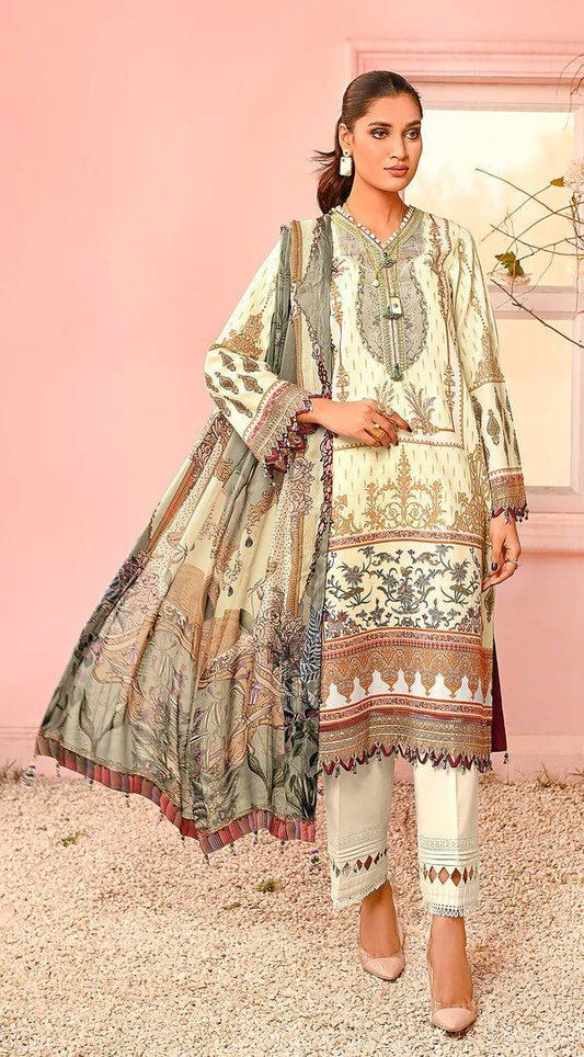 Viva Prints 23 by Anaya Unstitched Lawn 3pcs - Jotey