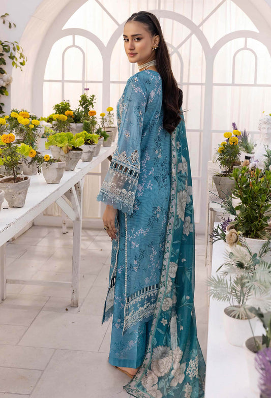 Solana By Adans Libas Printed Lawn Unstitched 3 Piece - Jotey