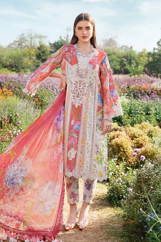 M. Prints By Maria B. Lawn Vol-25 Printed Unstitched 3pcs