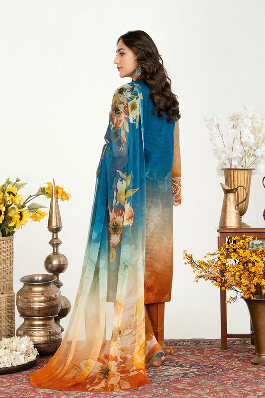 Sundas By Johra Embroidered Printed Lawn Unstitched 3Pcs