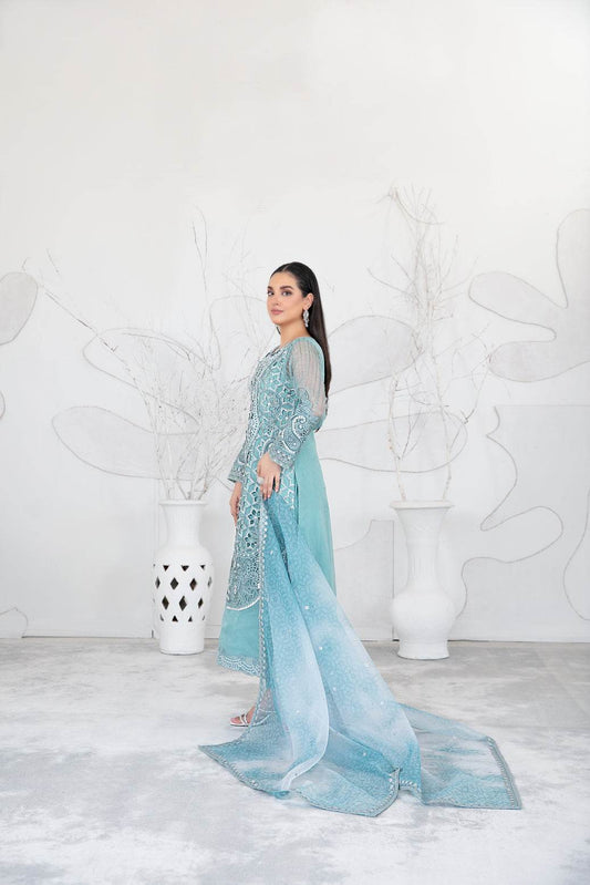 Gelareh By Tawakkal Fabrics Embroidered Unstitched 3pcs - Jotey