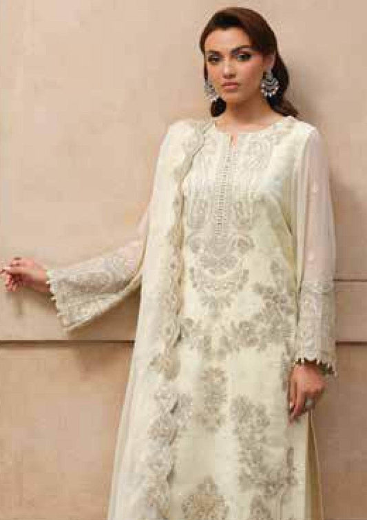 Emira By Freesia Luxury Embroidered Unstitched 3pcs - Jotey