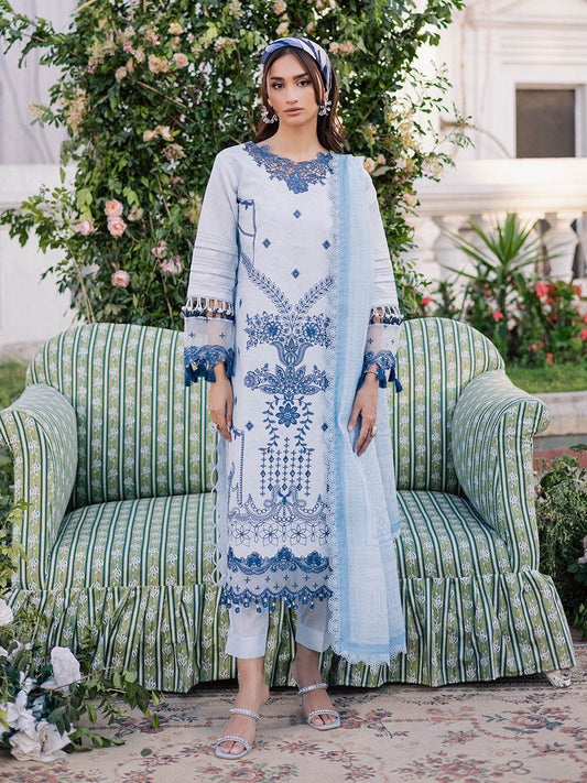 Ivy Bloom Printkari By Parishay Primium Printed Lawn Unstitched 3pcs - Jotey