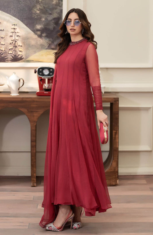 Zevk Babes Hand Embellished Stitched 3pcs - Jotey