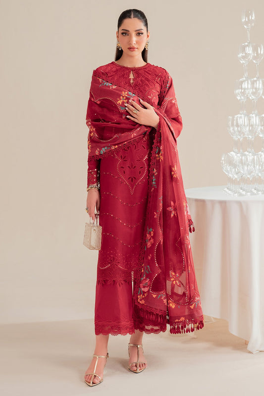 Iris By Jazmin Embroidered Luxury Lawn Unstitched 3pcs