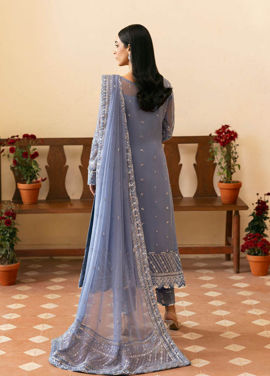 Reverie By Gulaal Embroidered Chiffon Unstitched 3pcs - Jotey