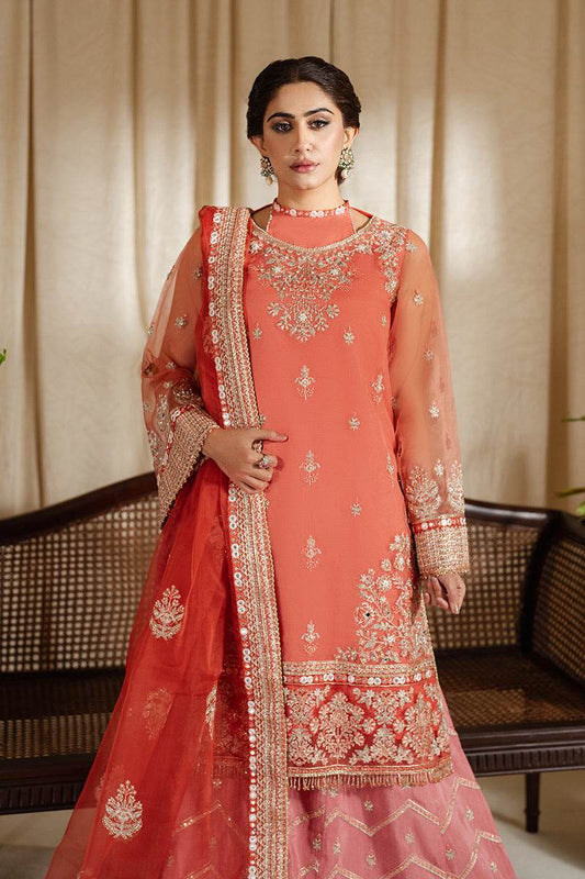 Festive Drop-II Embroidered Unstitched 4pcs - Jotey