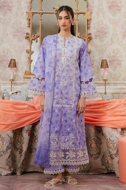 Armelia By Ayzel Printed Lawn Unstitched 3pcs - Jotey